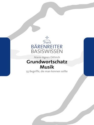 cover image of Grundwortschatz Musik